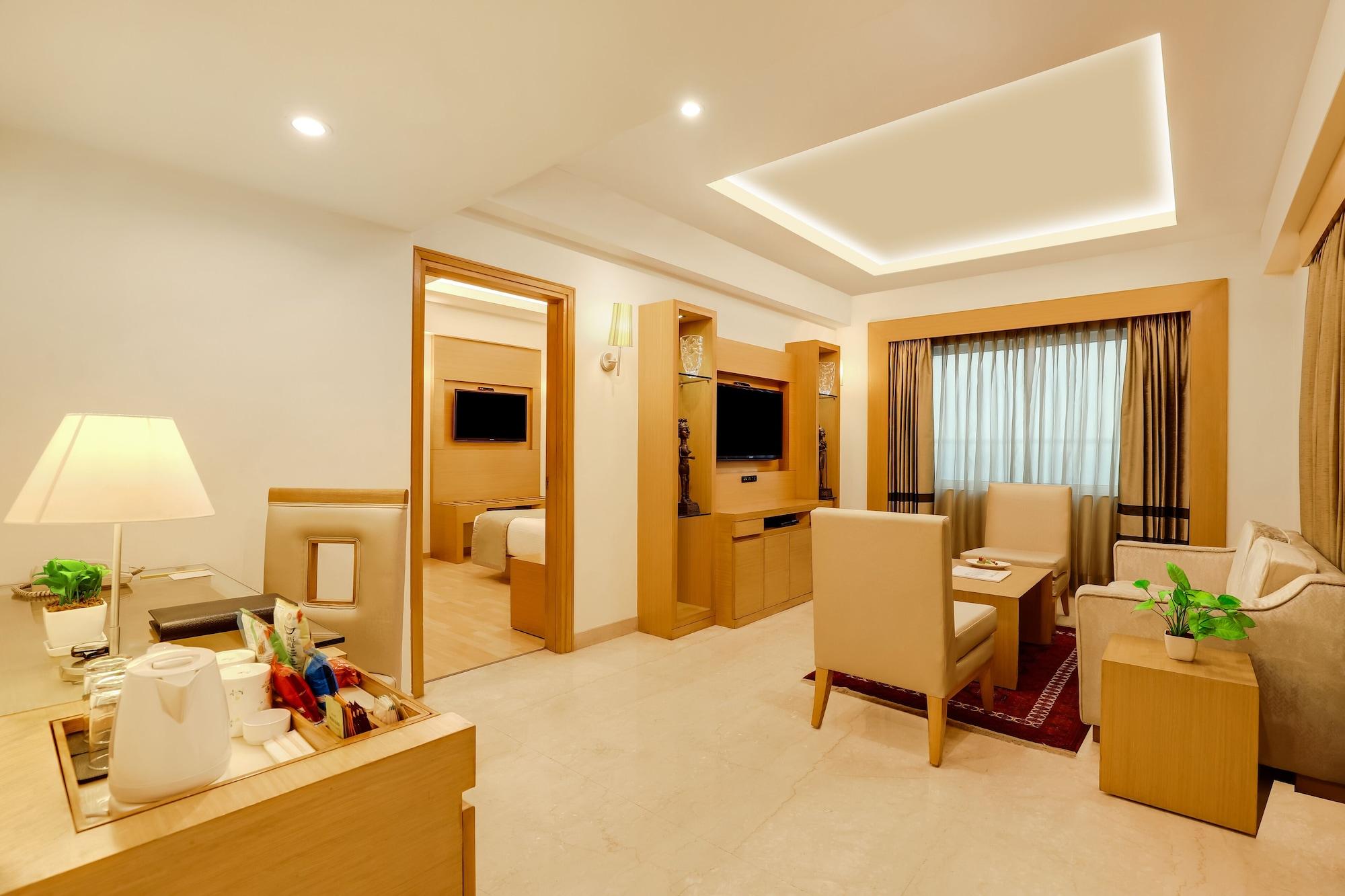 Lemon Tree Premier, Delhi Airport Hotel New Delhi Bagian luar foto Suite room at the hotel